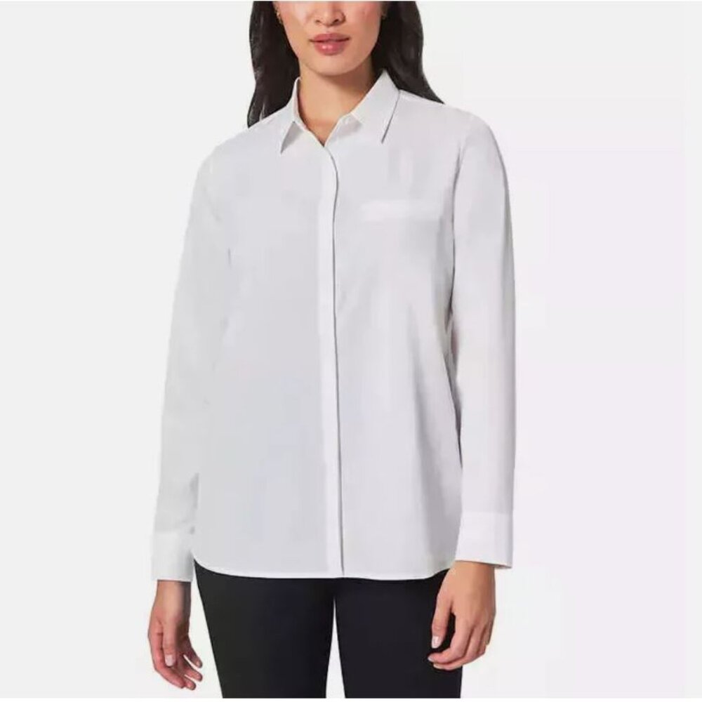 Modern Ambition Women's Travel Shirt - White - XL